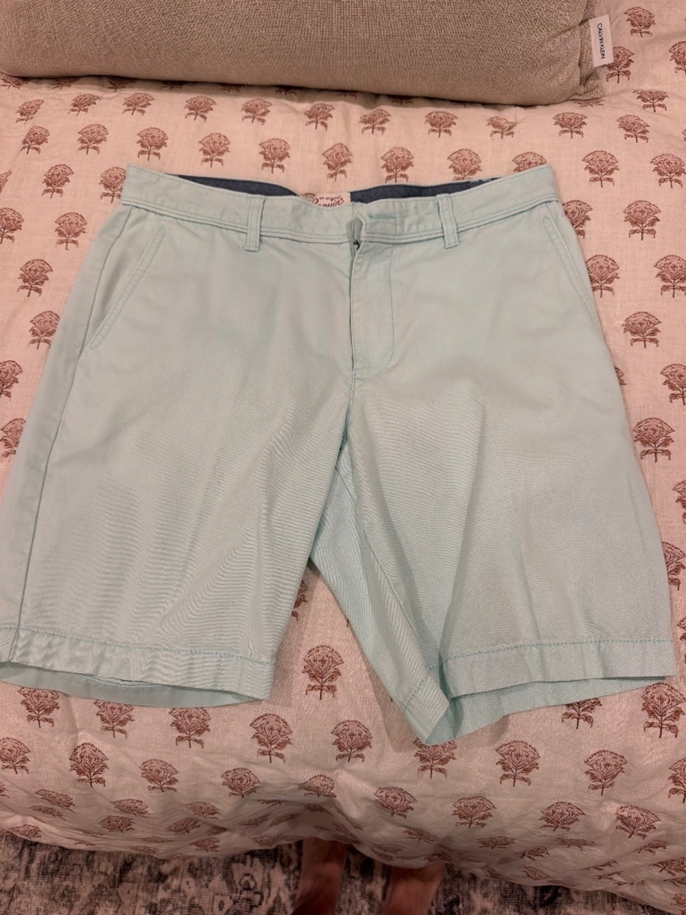 Size 32 mint blue shorts